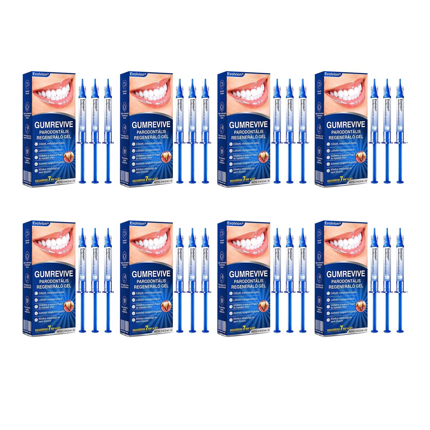 Evolvion® 🦷 GumRevive Ínyregeneráló Gél – Az egészségesebb ínyért és magabiztosabb mosolyért 💪
