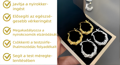CZTICLE™ Nyirokrendszeri aktivitás fülbevalók🔥(Korlátozott idejű ajánlat 🎄 Karácsonyi ajánlat)