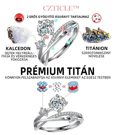 𝘾𝙕𝙏𝙄𝘾𝙇𝙀™ 𝙈𝙤𝙞𝙨𝙨𝙖𝙣𝙞𝙩 𝙢á𝙜𝙣𝙚𝙨𝙚𝙨 𝙩𝙚𝙧á𝙥𝙞á𝙨 𝙜𝙮é𝙢á𝙣𝙩 𝙜𝙮ű𝙧ű -（A gyűrű állítható, javítja a nyirokrendszert és a bőrproblémákat） 😈