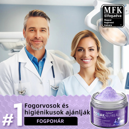 𝐎𝐲𝐢𝐤𝐞𝐲™ FOGAK HELYREÁLLÍTÁS ÁSVÁNYI POR Hatékonyan javítja a szuvasodást, ínyproblémákat, fogérzékenységet, szájfekélyeket és a fogak elszíneződését, miközben jelentősen javítja a szájüreg általános egészségét.(𝑀𝑂𝐾 𝑎𝑗á𝑛𝑙𝑜𝑡𝑡)🧑‍⚕️