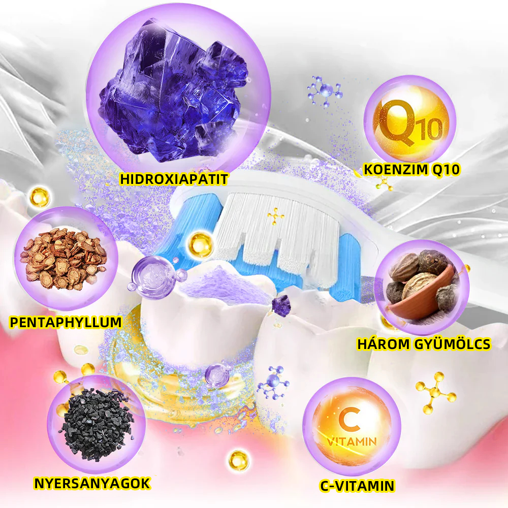 𝐎𝐲𝐢𝐤𝐞𝐲™ FOGAK HELYREÁLLÍTÁS ÁSVÁNYI POR Hatékonyan javítja a szuvasodást, ínyproblémákat, fogérzékenységet, szájfekélyeket és a fogak elszíneződését, miközben jelentősen javítja a szájüreg általános egészségét.(𝑀𝑂𝐾 𝑎𝑗á𝑛𝑙𝑜𝑡𝑡)🧑‍⚕️