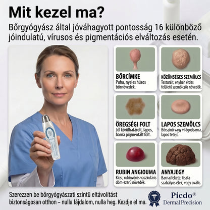 Hivatalos márkabolt | ✅👩‍⚕️ 𝐏i𝐜𝐝o® 7-Napos 𝗧𝗮𝗴 & 𝗦𝗽𝗼𝘁 𝐄𝐫𝐚𝘀𝐞𝐫 (Fájdalommentes, heg nélküli – golyós applikátor) 🎉