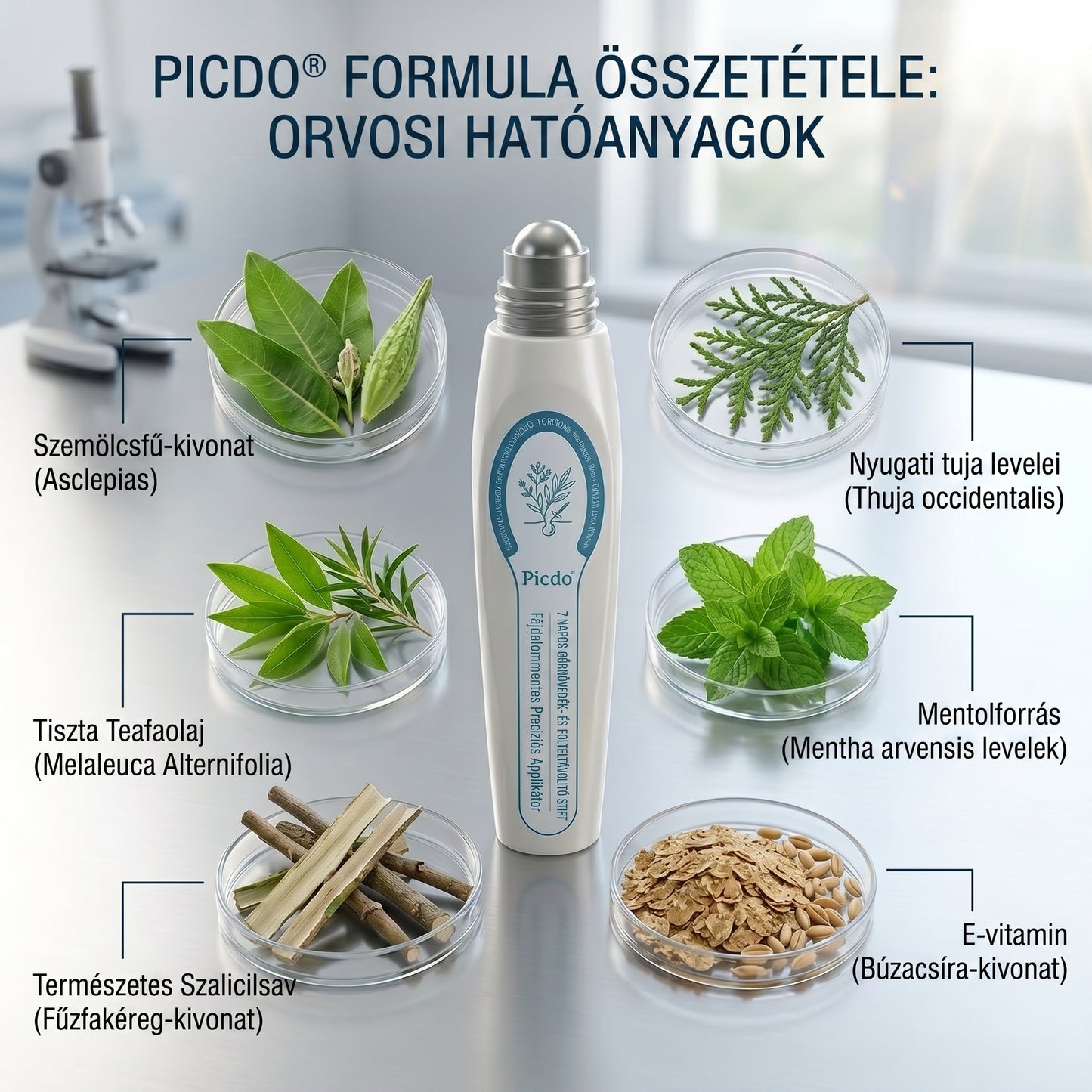 Hivatalos márkabolt | ✅👩‍⚕️ 𝐏i𝐜𝐝o® 7-Napos 𝗧𝗮𝗴 & 𝗦𝗽𝗼𝘁 𝐄𝐫𝐚𝘀𝐞𝐫 (Fájdalommentes, heg nélküli – golyós applikátor) 🎉