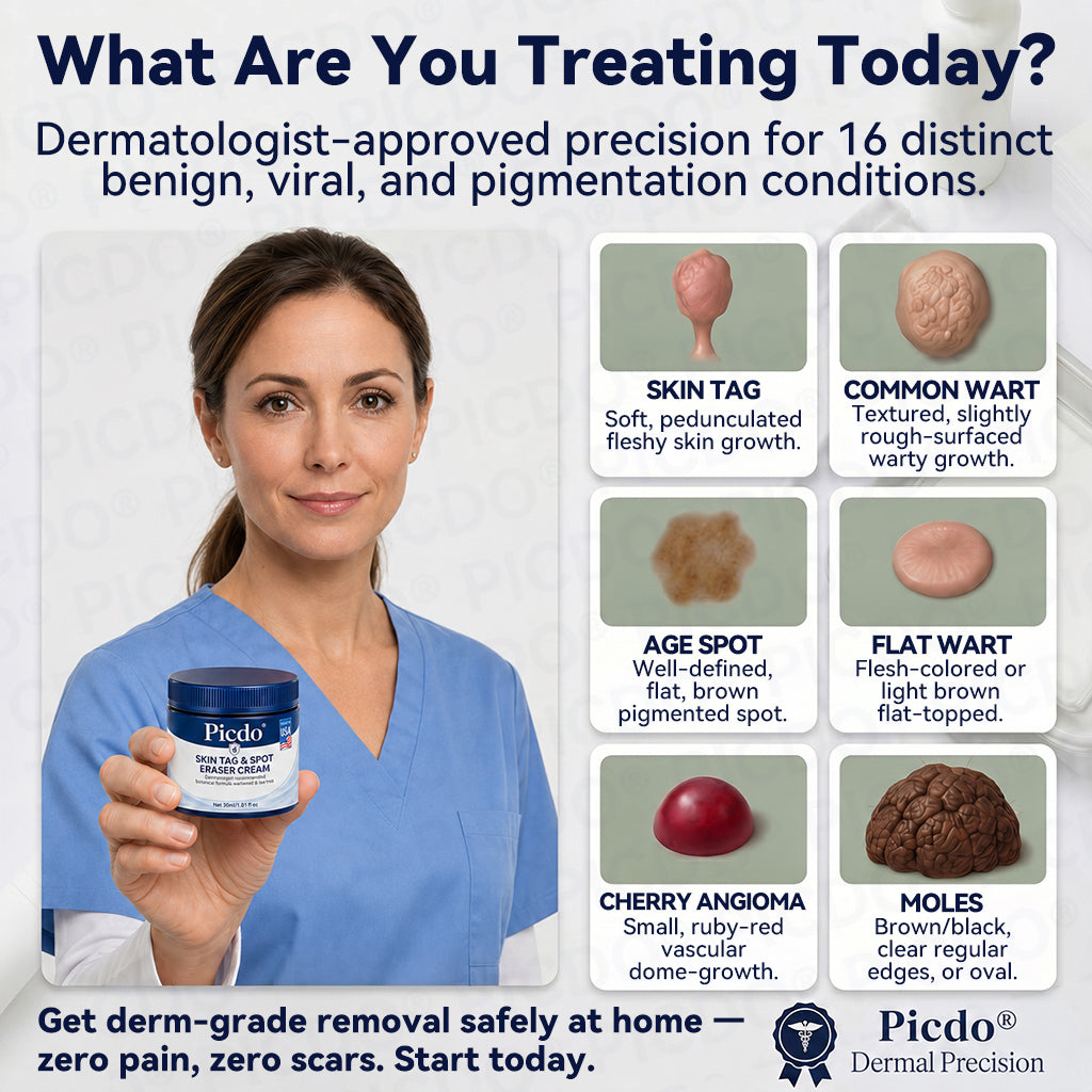 ✨🛒𝐏𝐢𝐜𝐝𝐨® 7-𝐃𝐚𝐲 𝐒𝐤𝐢𝐧 𝐓𝐚𝐠 & 𝐒𝐩𝐨𝐭 𝐄𝐫𝐚𝐬𝐞𝐫 𝐂𝐫𝐞𝐚𝐦🩵 (Zero Pain, Zero 𝐒𝐜𝐚𝐫𝐬 Formula)