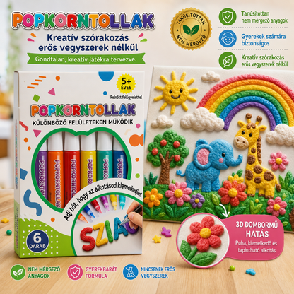 Spóroljon 50%-ot, ha még ma rendel 🎁丨Healrize® 3D Relief Art Pen – Változtassa lapos rajzait megérinthető 3D művészetté 🏆